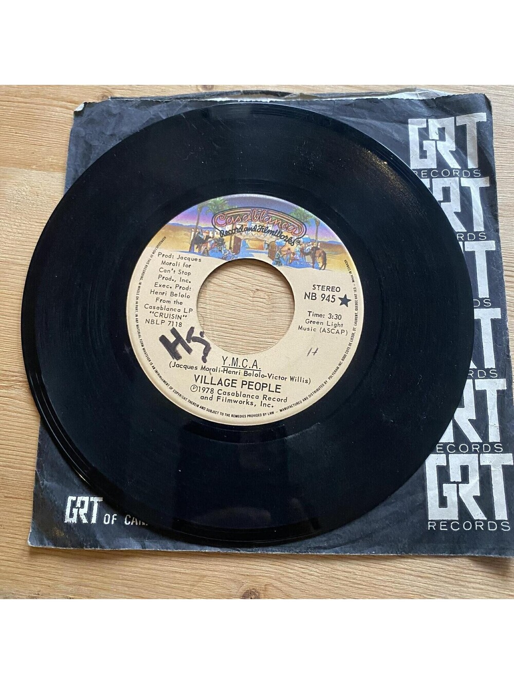 Village People - The Women/Y.M.C.A. 45rpm VG+ R10